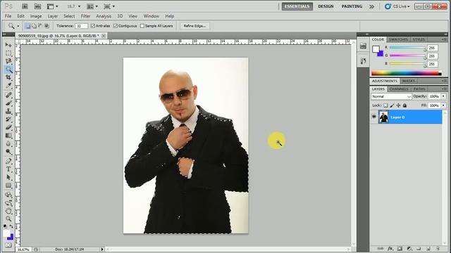 Adobe Photoshop Cs5 - Lecture no 9 - Basic to Advanced Level "Magic Wand Lasso Tool" Urdu/Hindi смотреть онлайн