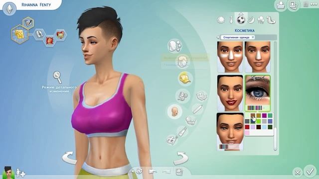 Моды для Симс 4 ► Создаем персонажа в редакторе CAS используя моды — The Sims 4 / #9 смотреть онлайн