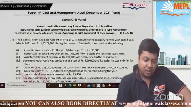CMA Final Cost and Management Audit | MTP Marathon Dec 2021 | CA CS Mohit Agarwal смотреть онлайн