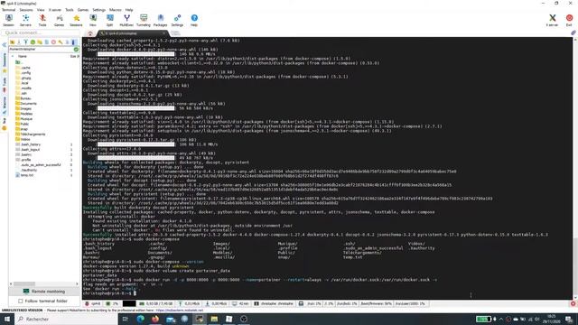 [TUTORIEL] Raspberry Pi 4 (Ubuntu 20.10) : Installation de Docker & Portainer смотреть онлайн
