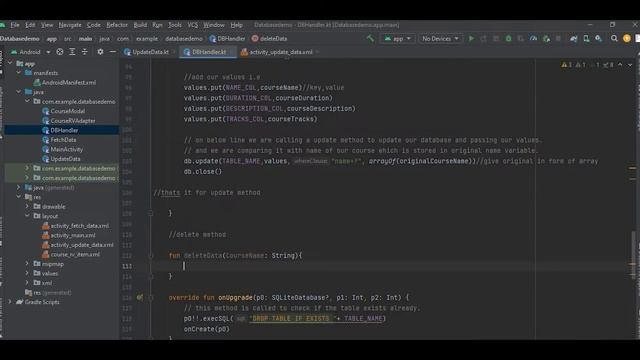 How to Implement Delete SQLite Database | Android | Game App Studio смотреть онлайн