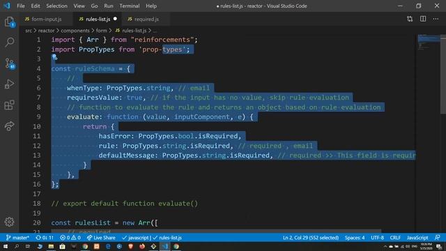 82 Form Validation Rules Part I React Js | Reactor смотреть онлайн