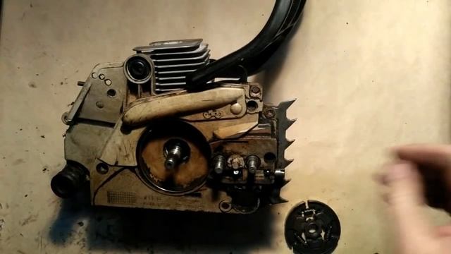 ремонт бензопилы штиль MS-180 часть-2 смотреть онлайн