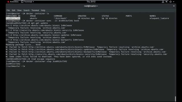 Docker Container Internet Access смотреть онлайн