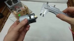 Моторчик RS-775 с двумя подшипниками (посылка из Китая)