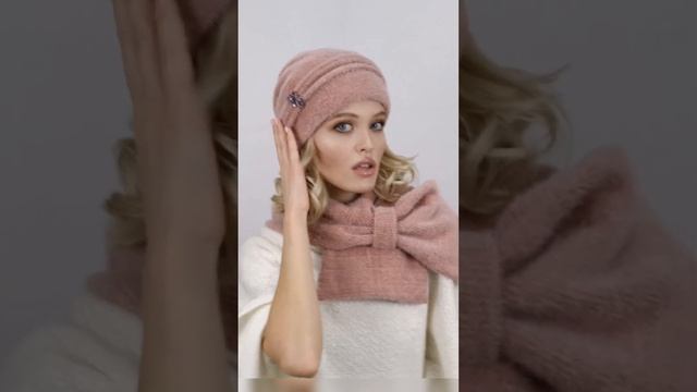 Женская шапка Джейд/ Шапочка на осень и зиму / Шапка женская (Арт. 30255112PINK) смотреть онлайн
