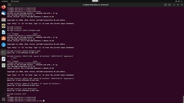 CCIE#2 Install WordPress on Linux on VMWare ESXI смотреть онлайн