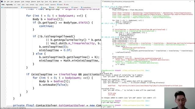 DevStream: FXGL Physics Refactoring смотреть онлайн