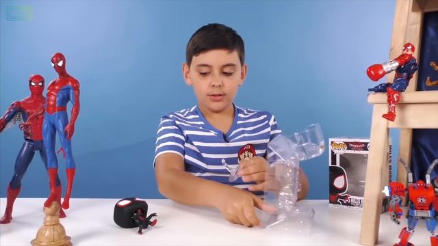 ЯРИК И РАСПАКОВКА ЧЕЛОВЕК-ПАУК МАЙЛЗ МОРАЛЕС FUNKO POP： ВСЯ КОЛЛЕКЦИЯ SPIDER MAN И ЗЕЛЁНЫЙ ГОБЛИН!ЯР смотреть онлайн