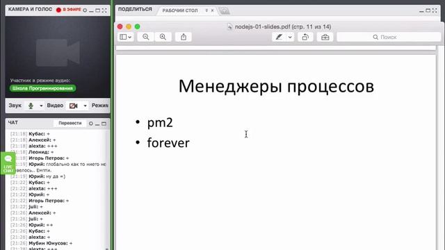1 2 WEB технологии - Node.js Серверное программирование на Java смотреть онлайн