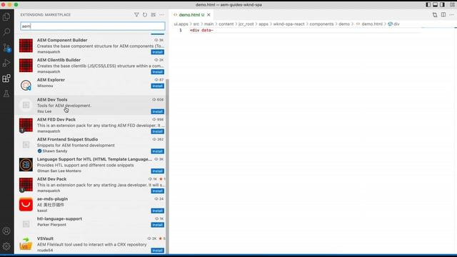 AEM Tutorial #58 | AEM development environment using VS Code IDE смотреть онлайн