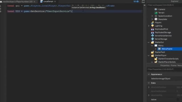 How to make a GUI appear when you press a button (ROBLOX STUDIO SCRIPTING TUTORIAL) смотреть онлайн