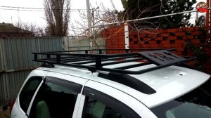 ?Багажник экспедиционный на Калину 2?⚒️Экспедиционник своими руками на рейлинги⚒️