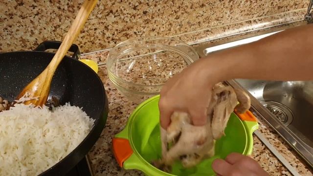 Плов с курицей в духовке Плов в лаваше Pilaf with chicken Türk plov смотреть онлайн