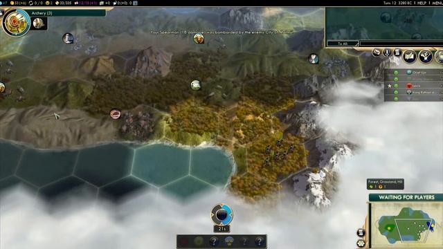 Civ 5 Multiplayer Challenge Part 1: Elephant Racing Show смотреть онлайн