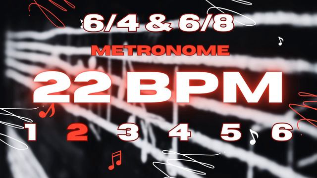 22 BPM - 6/4 & 6/8 Metronome смотреть онлайн