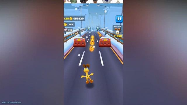 Garfield Rush - Gameplay Walkthrough - Part 5 Venice (iOS/Android) смотреть онлайн