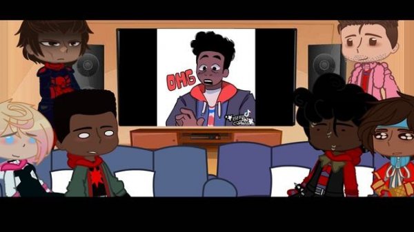 Across The Spider-Verse React To TikTok Memes | Gacha Club | BuckeryYes