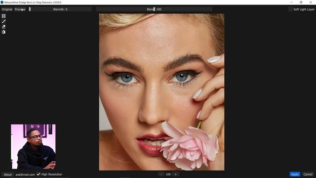 How to create Retouch4me Action in Photoshop смотреть онлайн
