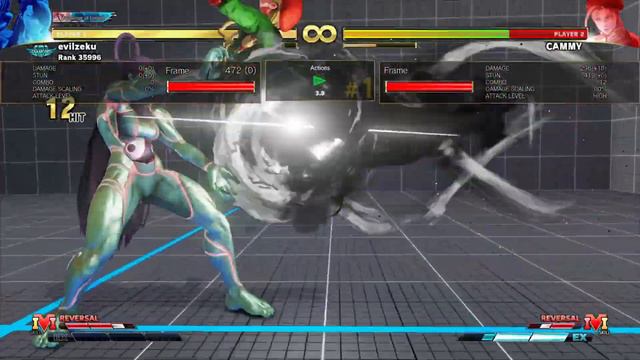 STREET FIGHTER V Cammy nerf, vshift punish смотреть онлайн