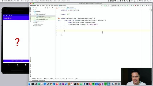 廣東話 | Android Lucky Draw小遊戲 只需三行Kotlin代碼 смотреть онлайн