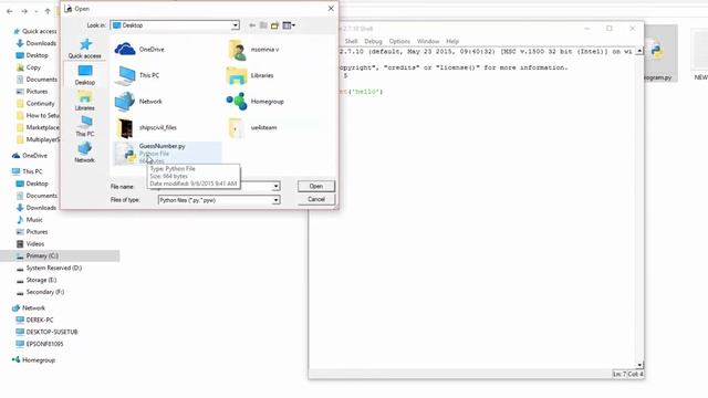 Installing Python and Creating/Running .py Python Files - Learn to Program through Python 101 ep 01 смотреть онлайн