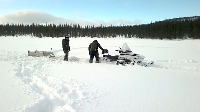 Зимняя рыбалка на Кольском. Март 2012 смотреть онлайн
