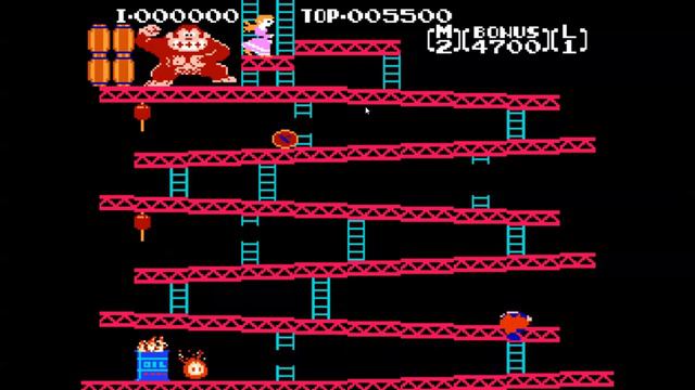 Donkey Kong 1981 смотреть онлайн