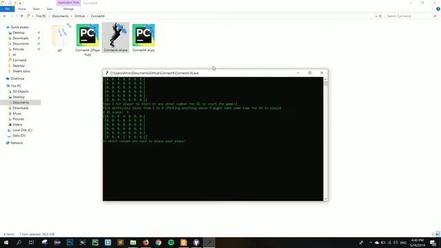 AI Connect4 Project смотреть онлайн