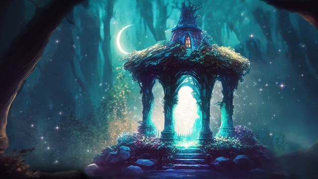Sacred Forest Music - Secret Forest Shrine Ambience Healing Elvish Music - Elven Meditation Music смотреть онлайн