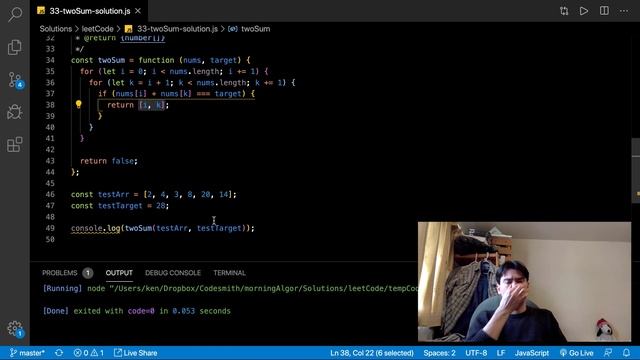twoSum coded and explained - Javascript (in detail, somewhat beginner friendly) смотреть онлайн