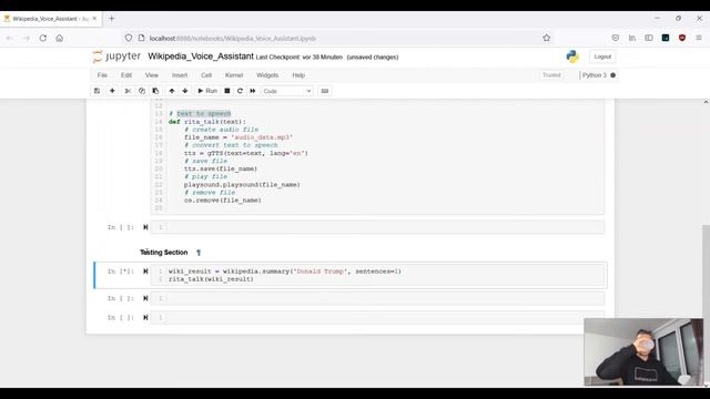Wikipedia Voice Assistant in Python [Jarvis Voice Assistant Series] смотреть онлайн