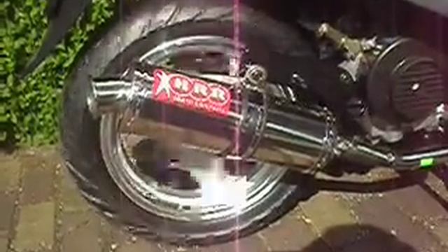 H.R.R exhaust uitlaat 139qma(b) 4t kymco смотреть онлайн