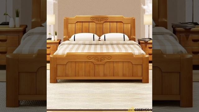 decent and simple wooden bed designs | Top designs of wooden bed смотреть онлайн