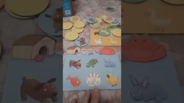 Игра Djeco Животные смотреть онлайн