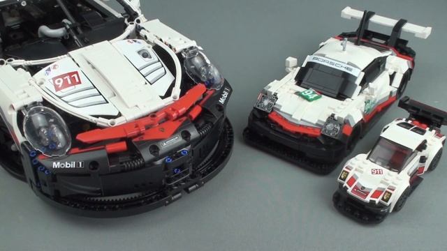 LEGO 42096 Super Detailed Review of the Technic Porsche 911 RSR смотреть онлайн