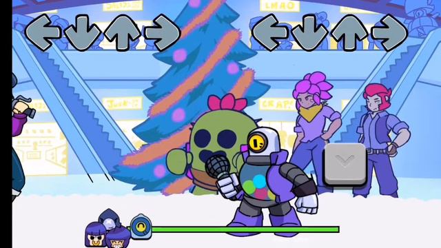 Мод На ФНФ Бравл старс|Brawl Stars Mod