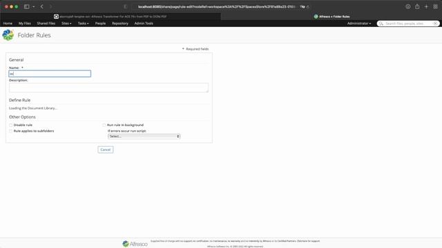 Deploying Custom Transform Engines to Alfresco 7.2 смотреть онлайн