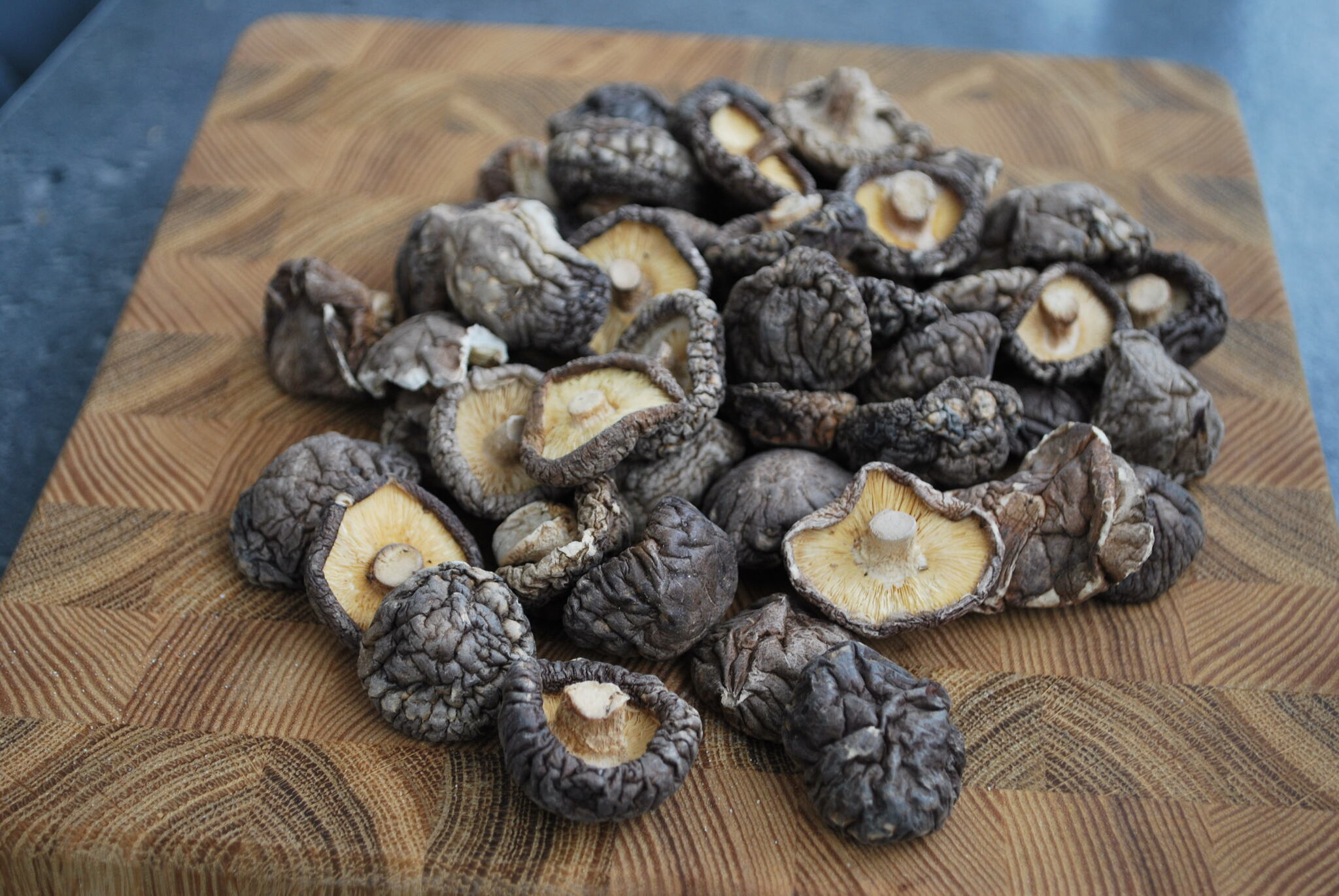 Сырный суп с шиитаке