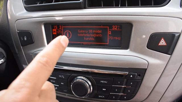 Citroën C-Elysée Bluetooth Eşleştirme Nasıl Yapılır? смотреть онлайн