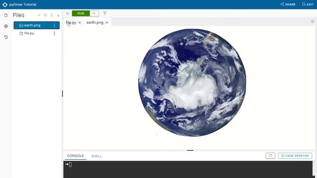 pyDraw Example: Satellite Animation смотреть онлайн