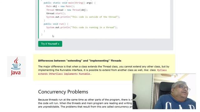 Threads in Java - Java tutorial - w3Schools - Chapter-50 English смотреть онлайн