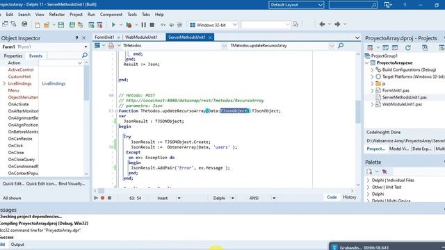 CONSUMIR UN JSON ARRAY смотреть онлайн
