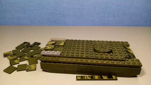 Танк Т34 США (T34 US tank) из конструктора лего своими руками. Лего танк, сборка. смотреть онлайн