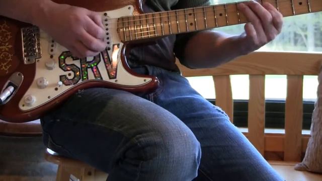 Lenny SRV Fender Strat Sound Clip eddievegas.com Eddie vegas смотреть онлайн