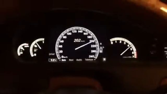 Mercedes Cl600 W216 V12 Biturbo 90-260 Accerelation