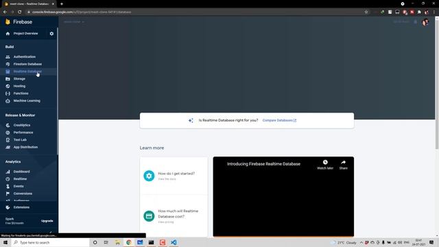 Google Meet Clone with React, WebRTC, and Firebase | Project Setup And Creating Room - Part 1 смотреть онлайн