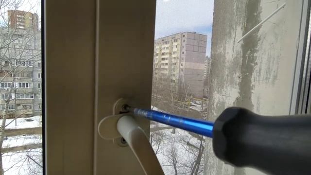 Замена ручки пластикового окна. смотреть онлайн