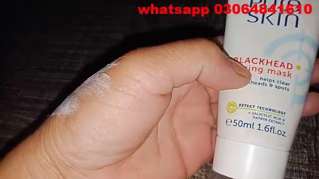 Review Of Oriflame Blackhead Clearing Mask By Beauty Consultant Sobia Mushtaq