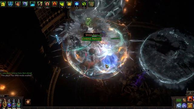 [PoE] 3.23 - Pathfinder Elemental EoW Miner - Facetank All Uber Bosses смотреть онлайн